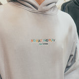 No Hat No Play Hoodie Powder
