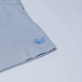 Womens Rib Crop Tank Powder