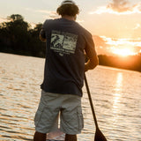 Murray River Faded Blue Tee