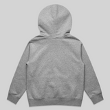 Kids No Hat No Play Hoodie Grey