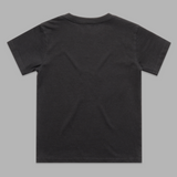 Kids No Hat No Play Tee Faded Black