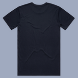 No Hat No Play Navy Tee - Standard Fit