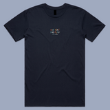 No Hat No Play Navy Tee - Standard Fit