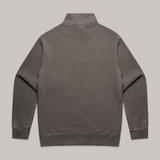 No Hat No Play 1/4 Zip Faded Grey