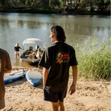 Fresh Produce Faded Coal Tee