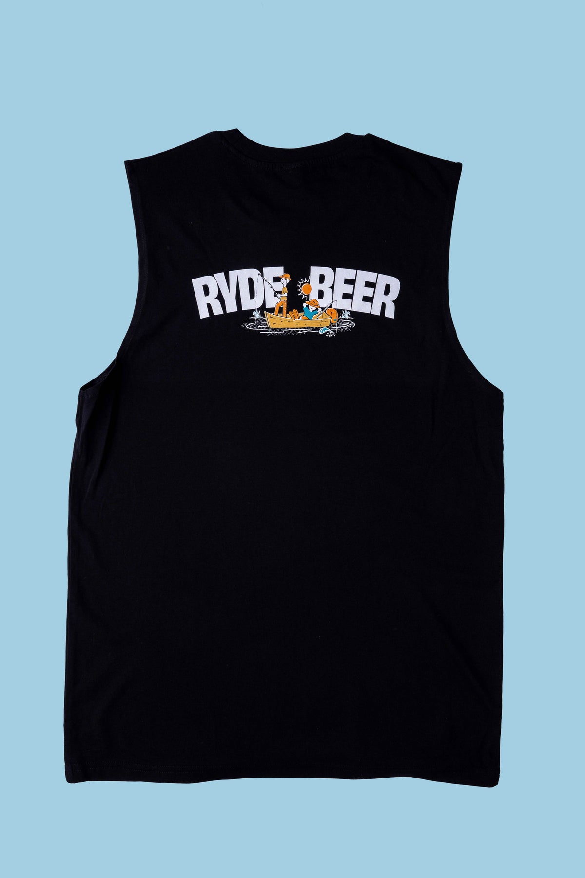 Ryde Beer Singlet Black