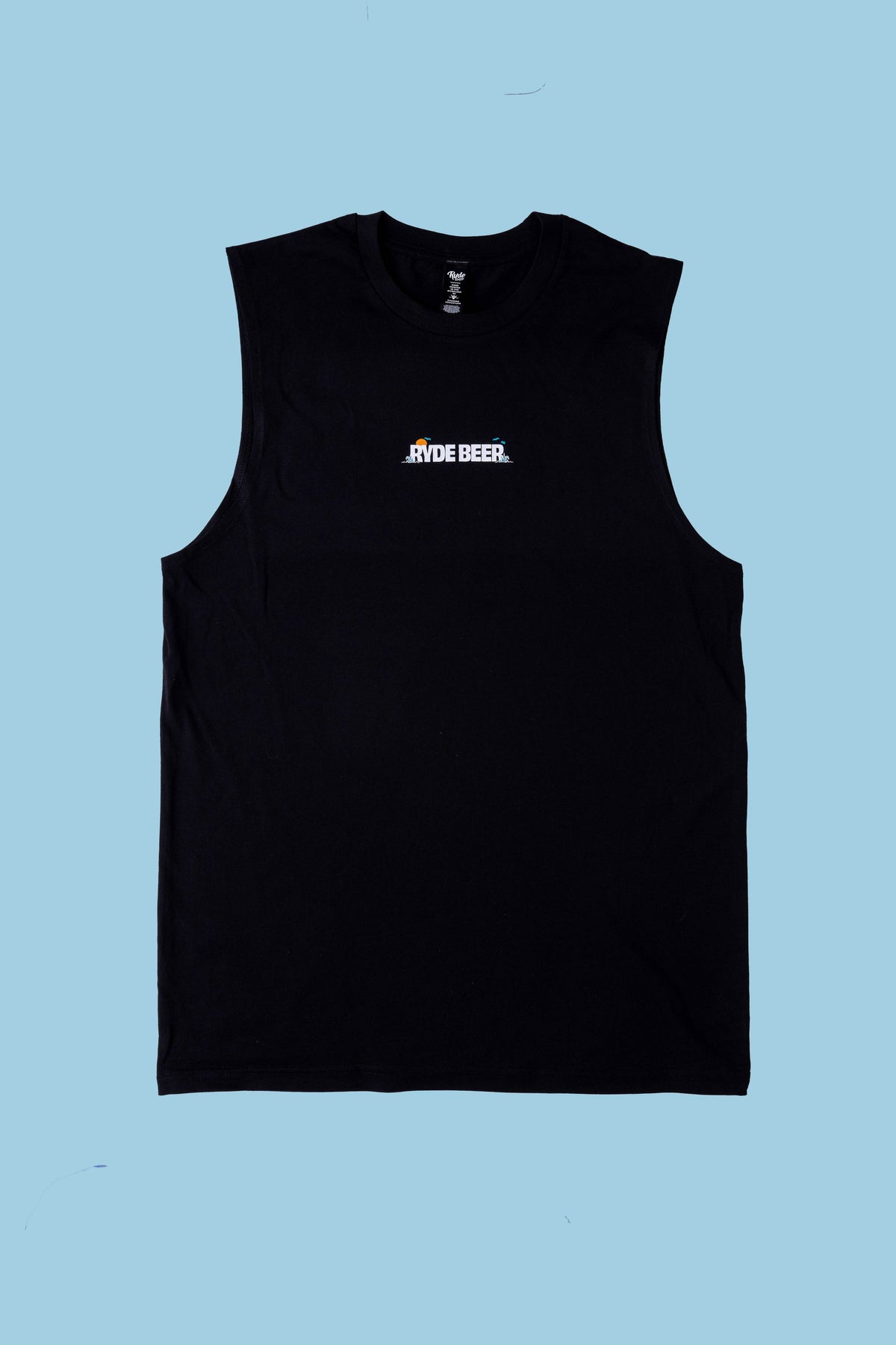 Ryde Beer Singlet Black