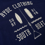 Surf & River Tee Blue