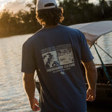 Murray River Faded Blue Tee