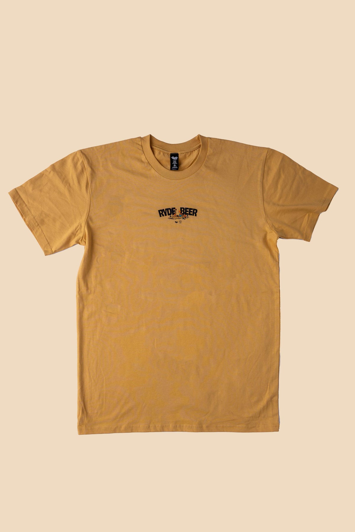 Ryde Beer Tee Mustard