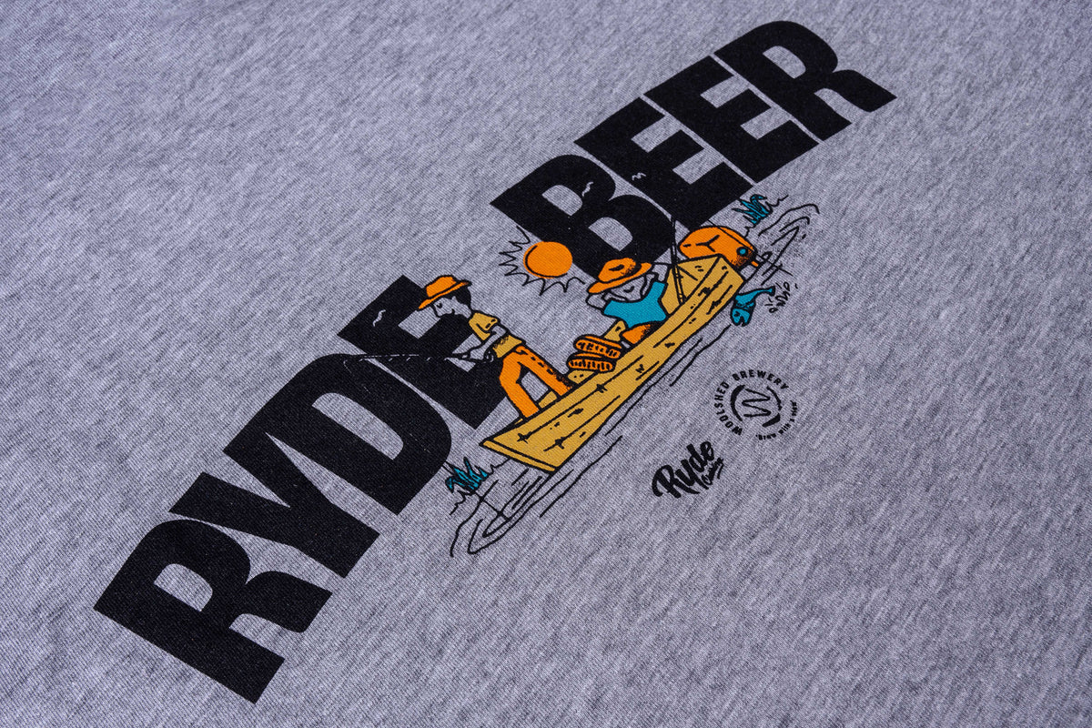 Ryde Beer Singlet Grey