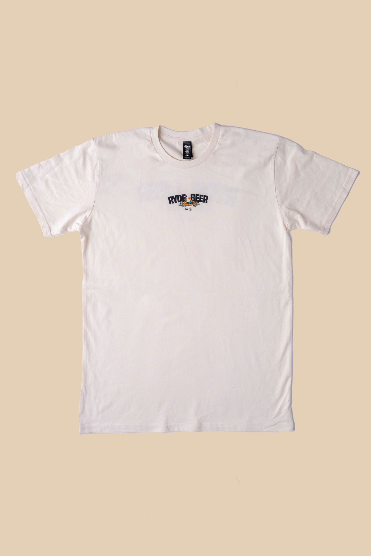 Ryde Beer Tee White