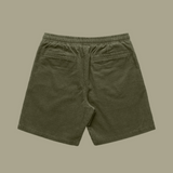 Corduroy Shorts Army