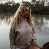 Women's No Hat No Play Hoodie Faded Bone