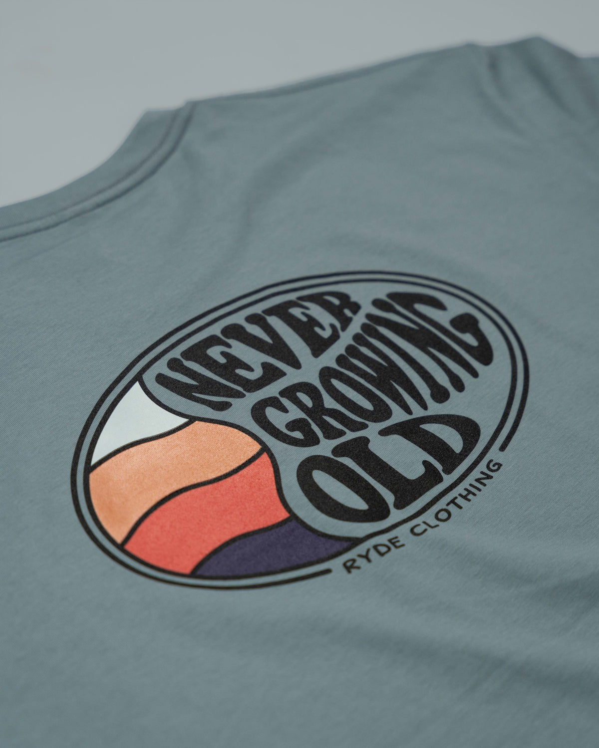 Never Growing Old Tee Blue
