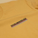 Never Growing Old Tee Mustard