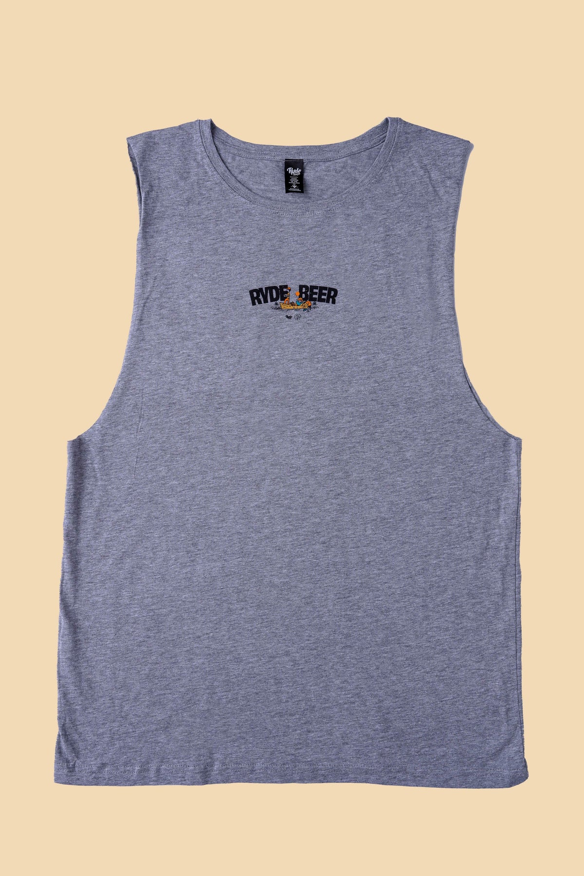 Ryde Beer Singlet Grey