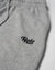 Mens Embroidered Trackies Grey