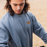 Vintage Crewneck Faded Blue