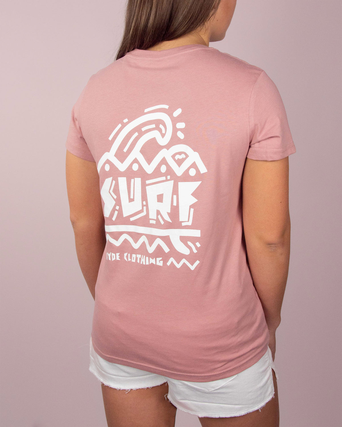 Women&#39;s Surf Tee Rose