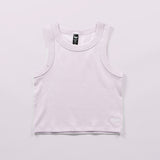 Women's Rib Crop Tank Orchid