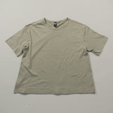 Womens Embroidered Tee Eucalyptus