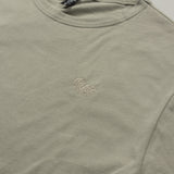 Womens Embroidered Tee Eucalyptus