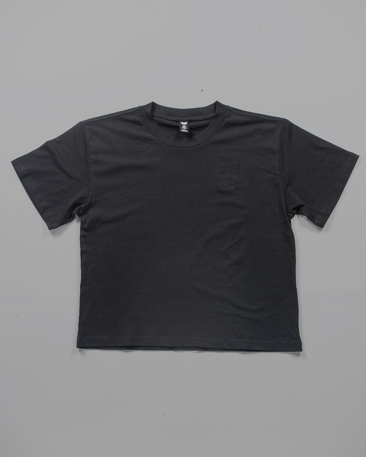 Women&#39;s Embroidered Tee Black