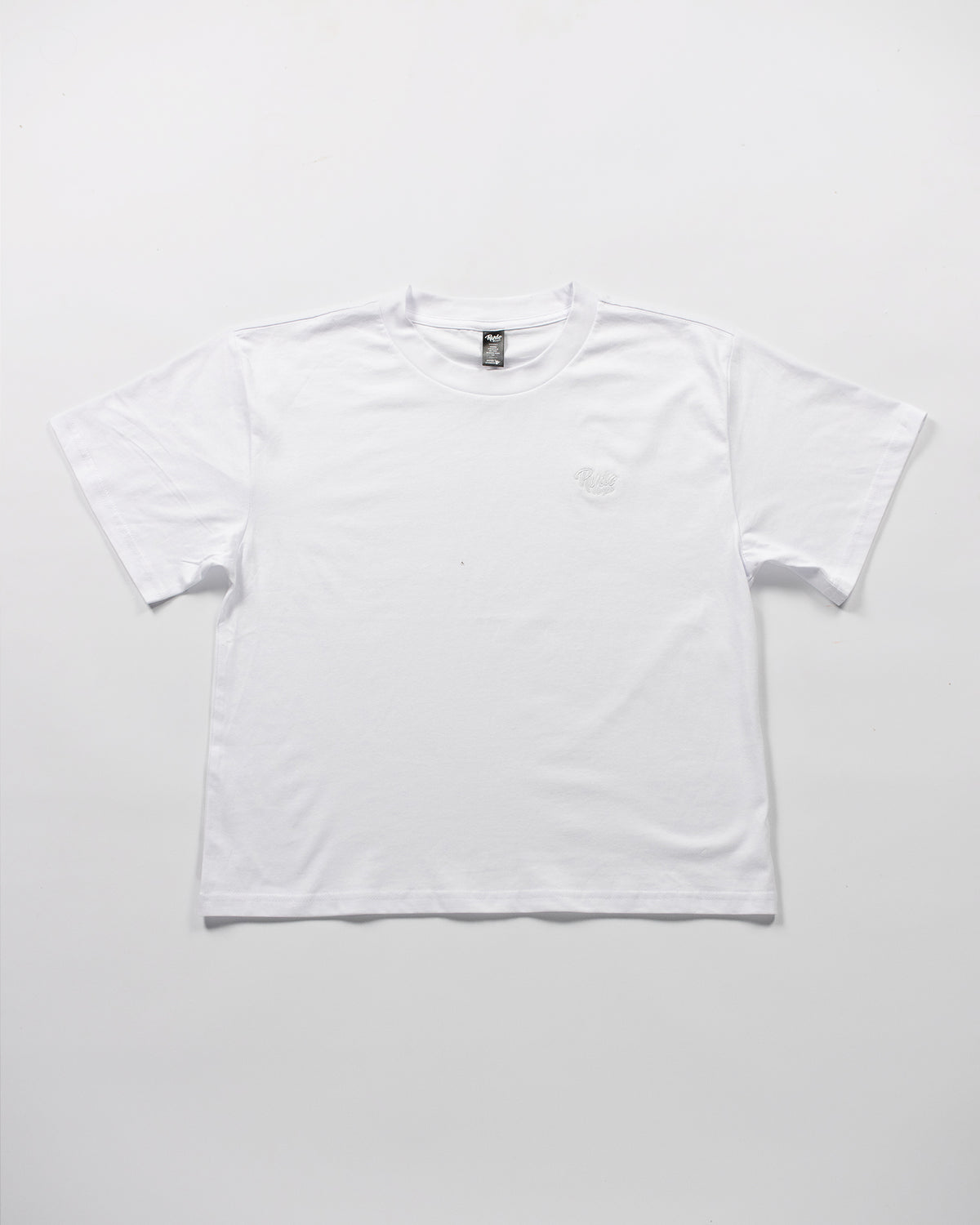 Women&#39;s Embroidered White Tee